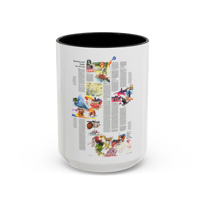 USA - Mid-Atlantic States 2 (1976) (Map) Accent Coffee Mug
