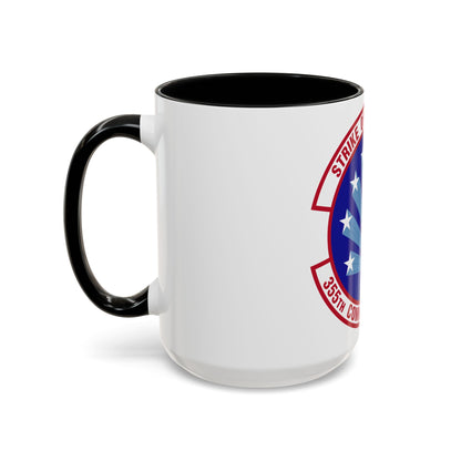 355 Communications Squadron ACC (U.S. Air Force) Accent Coffee Mug