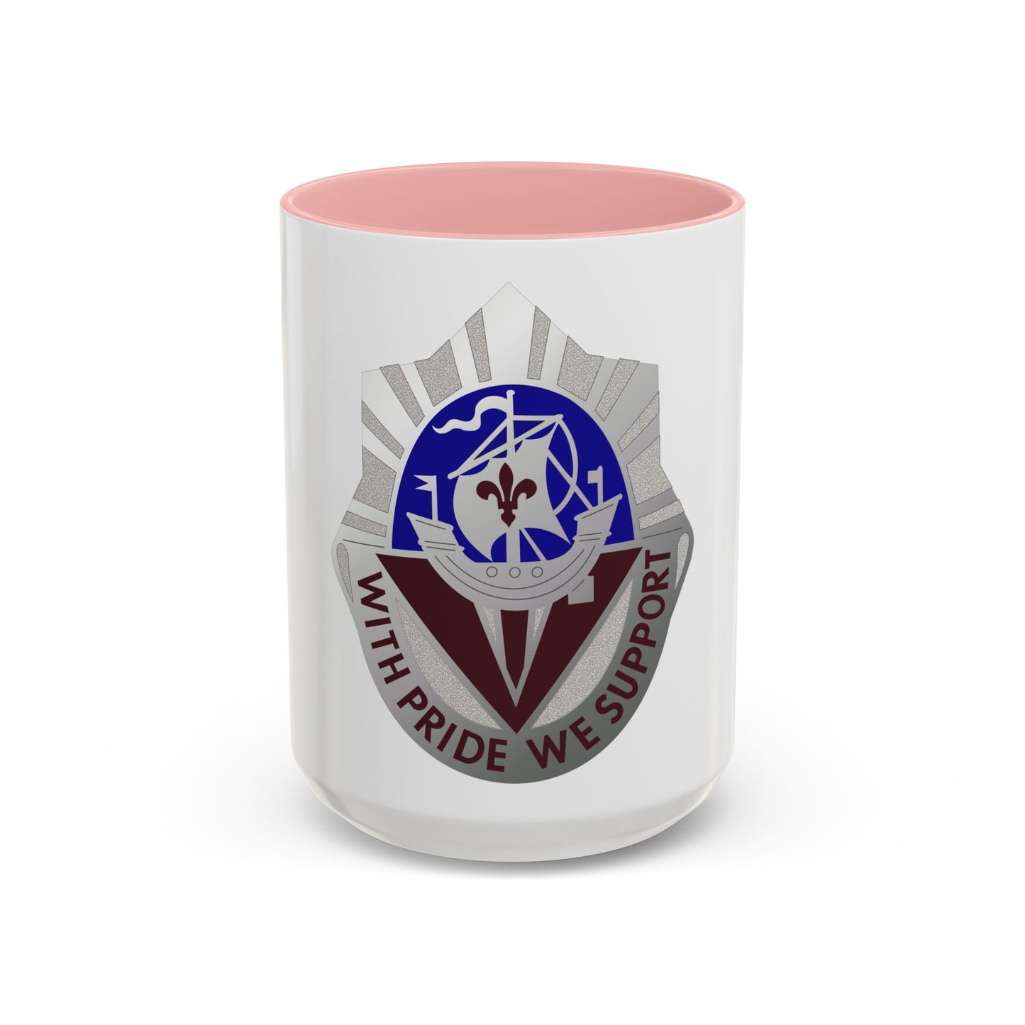 55 Surgical Hospital (U.S. Army) Accent Coffee Mug