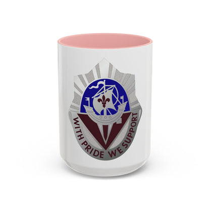 55 Surgical Hospital (U.S. Army) Accent Coffee Mug