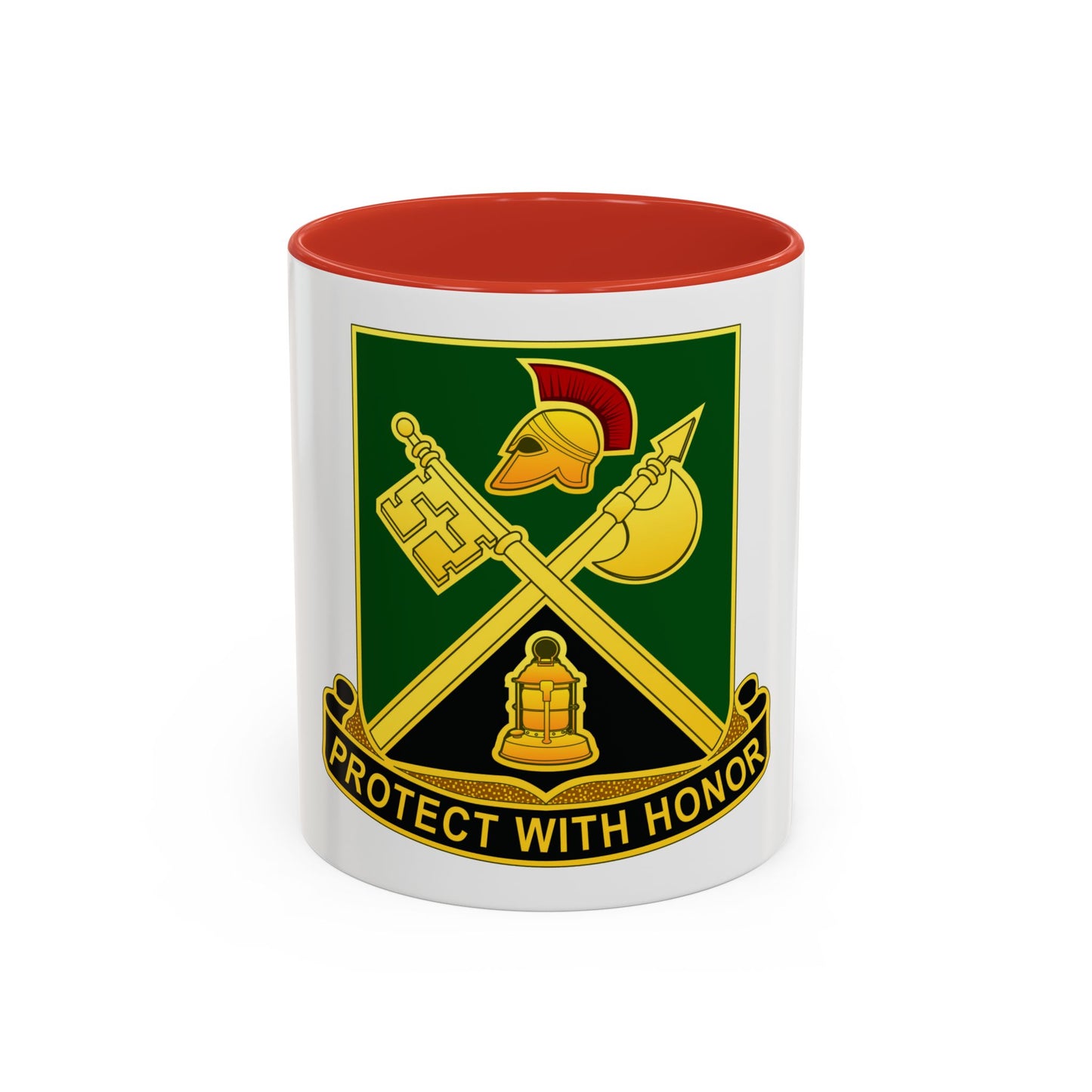 143 Military Police Battalion CAANG (U.S. Army) Accent Coffee Mug