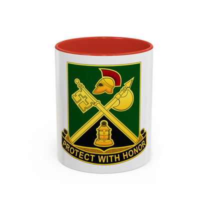 143 Military Police Battalion CAANG (U.S. Army) Accent Coffee Mug