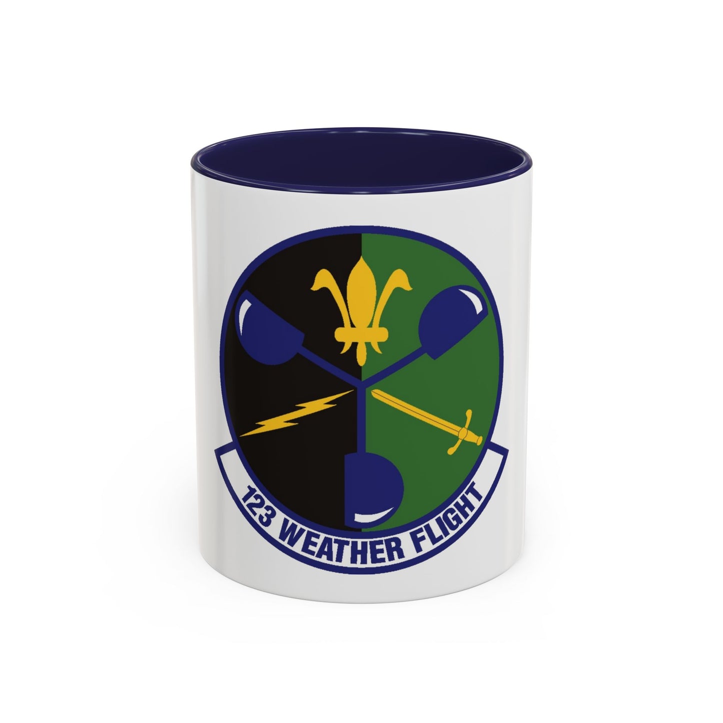 123d Weather Flight (U.S. Air Force) Accent Coffee Mug