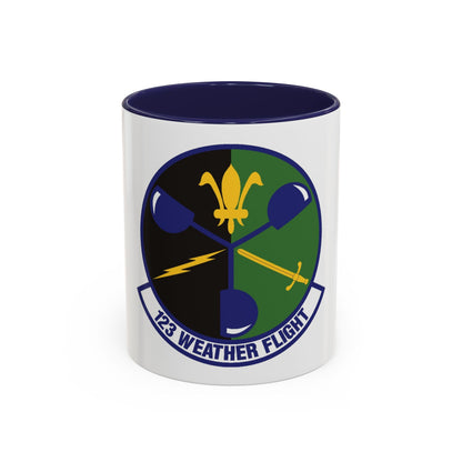 123d Weather Flight (U.S. Air Force) Accent Coffee Mug
