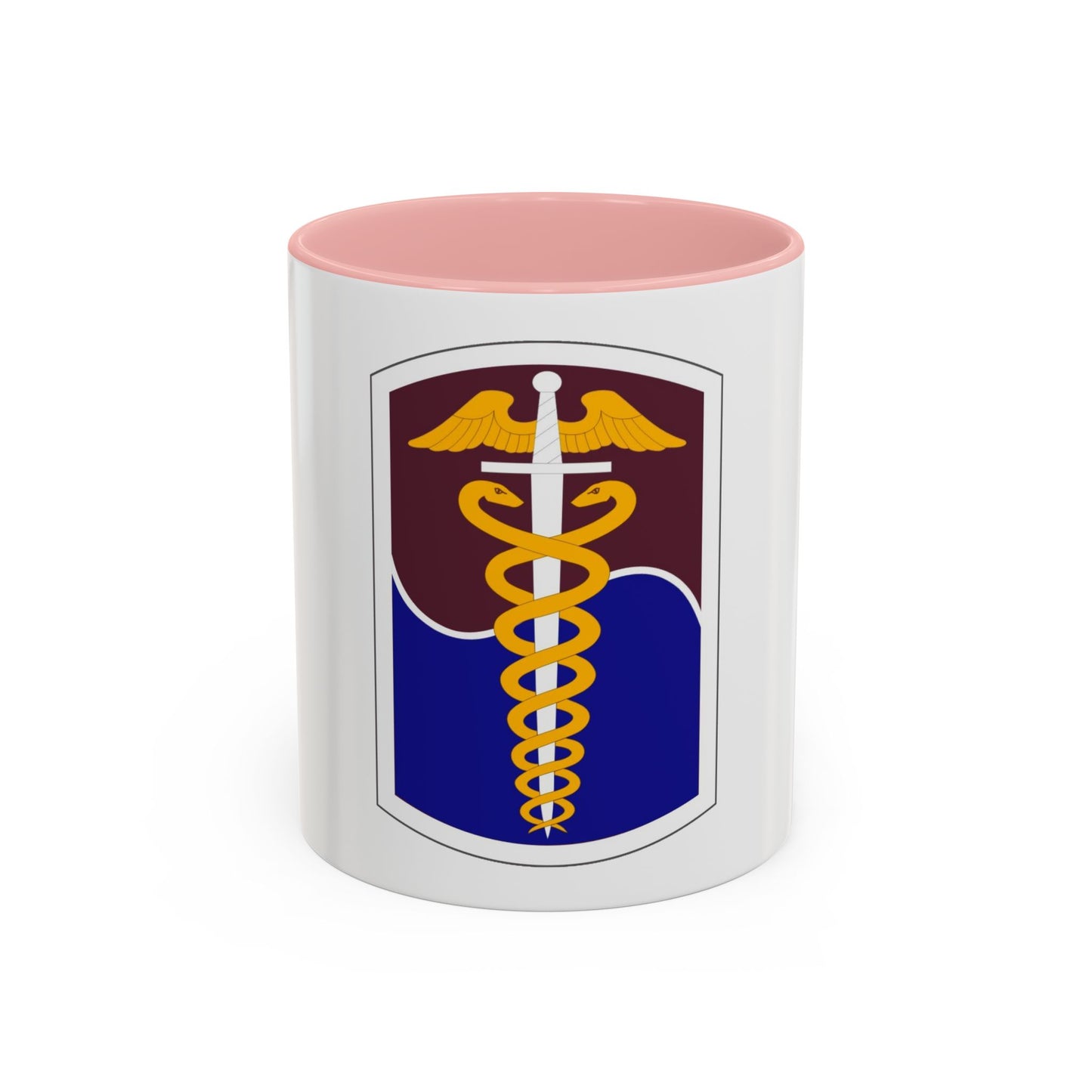 65 Medical Brigade (U.S. Army) Accent Coffee Mug