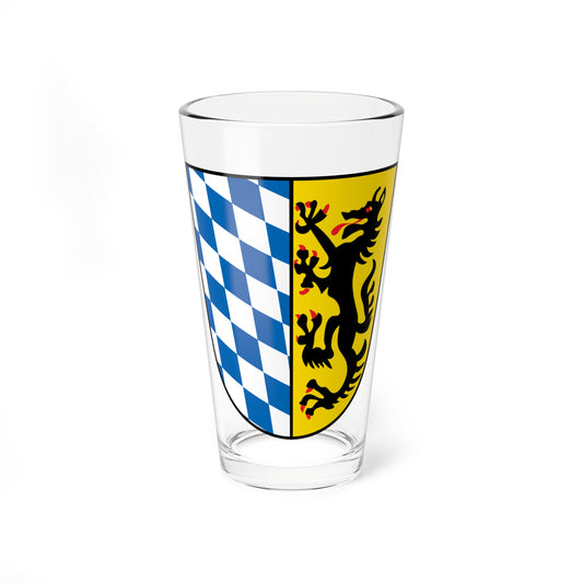 DEU Bad Reichenhall COA (Germany) (Coat of Arms) Pint Glass 16oz