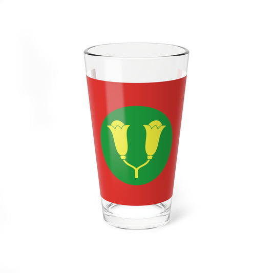 Flag of the Sultanate of Zanzibar 1963 (Tanzania) Pint Glass 16oz