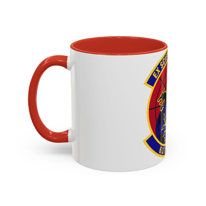 637th Electronic Systems Squadron (U.S. Air Force) Accent Coffee Mug