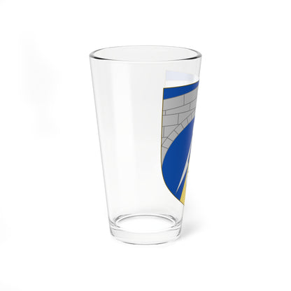 Shield of Brunel University (United Kingdom) (Coat of Arms) Pint Glass 16oz