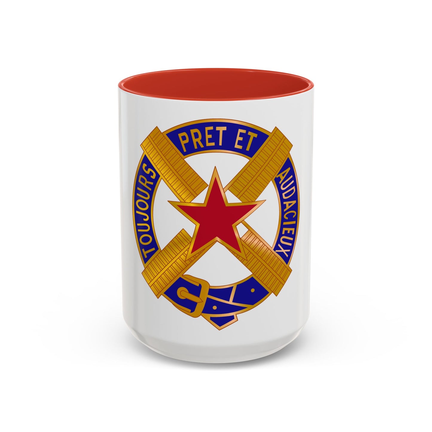 303 Cavalry Regiment USAR (U.S. Army) Accent Coffee Mug