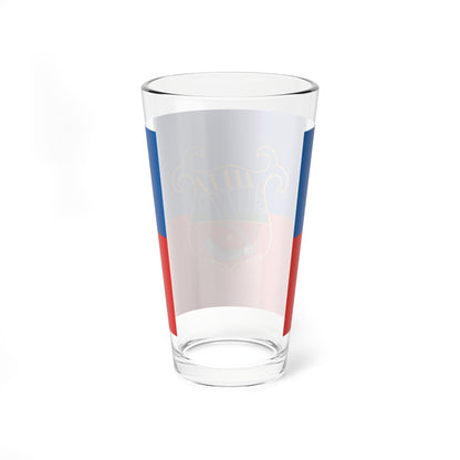 Flag of Szabadbattyan (Hungary) Pint Glass 16oz