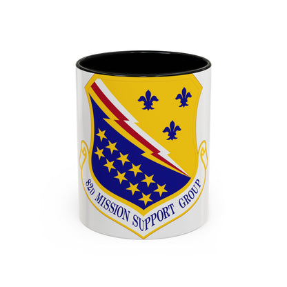 82d Mission Support Group (U.S. Air Force) Accent Coffee Mug