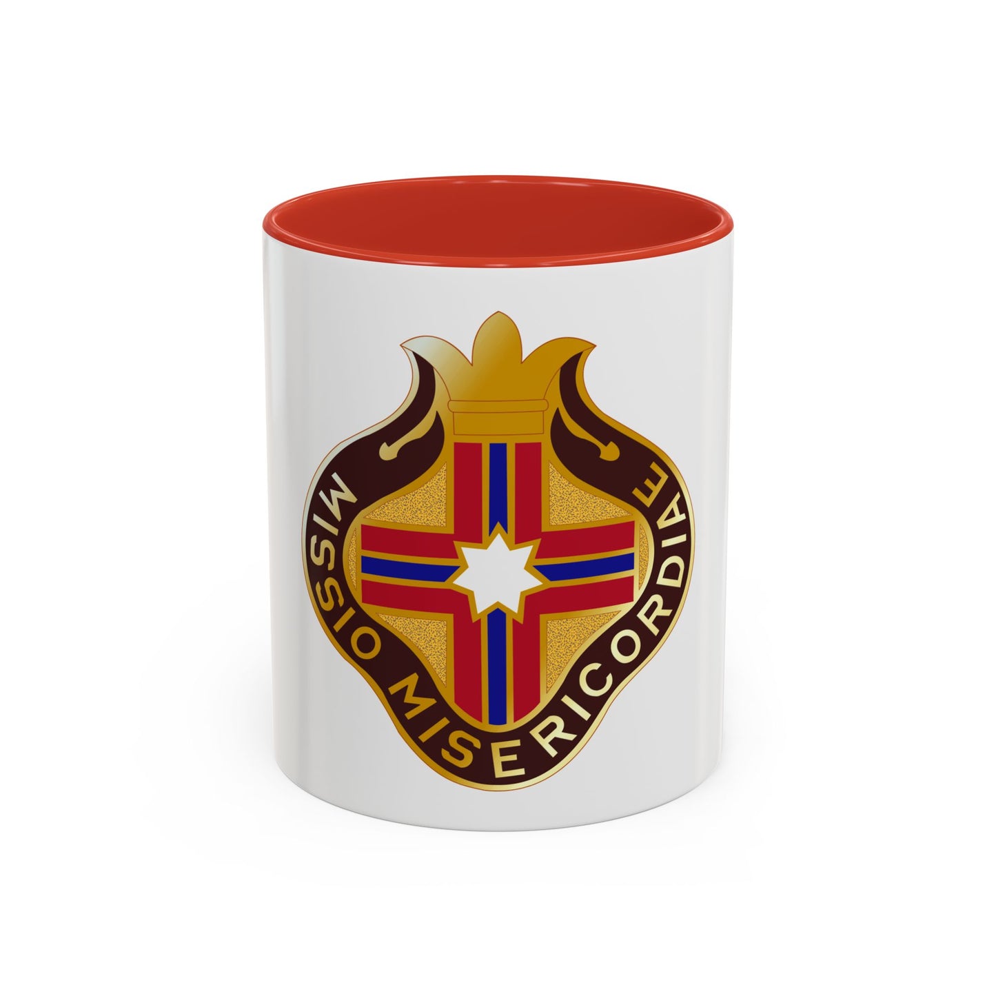 25 Surgical Hospital (U.S. Army) Accent Coffee Mug