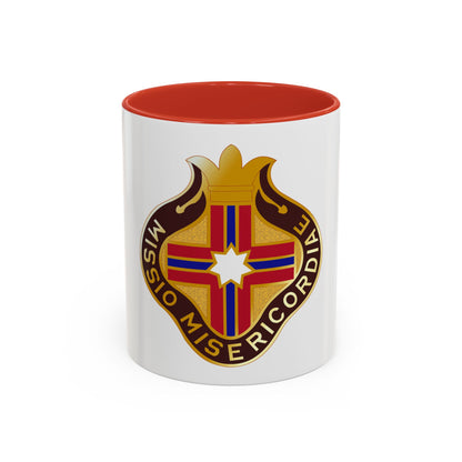 25 Surgical Hospital (U.S. Army) Accent Coffee Mug