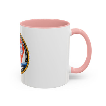 USCG HQ CG ENG 1 Comm Reg Stnd Dlr (U.S. Coast Guard) Accent Coffee Mug