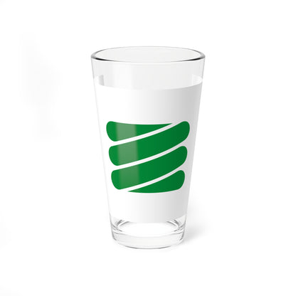 Flag of Heguri Nara (Japan) Pint Glass 16oz