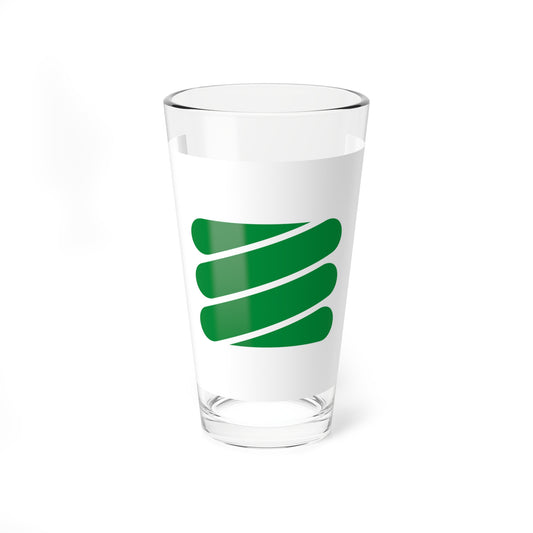 Flag of Heguri Nara (Japan) Pint Glass 16oz