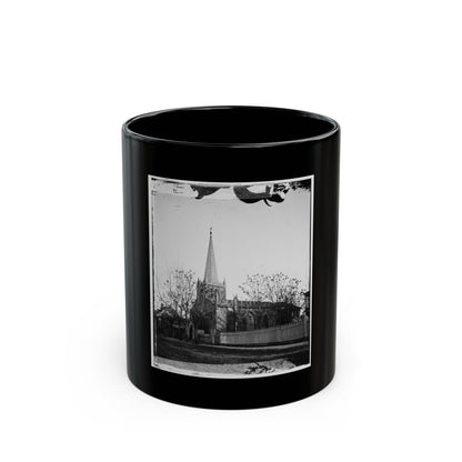 Atlanta, Georgia. Church (U.S. Civil War) Black Coffee Mug