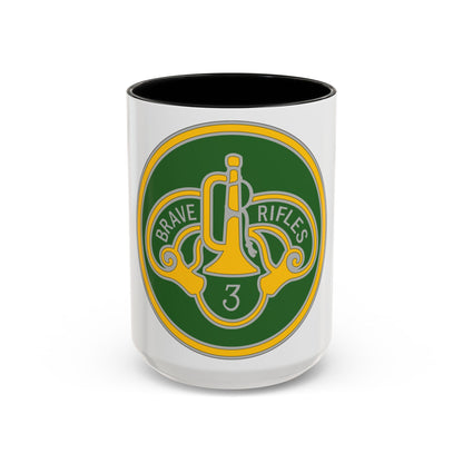 3 Cavalry Regiment 3 (U.S. Army) Accent Coffee Mug