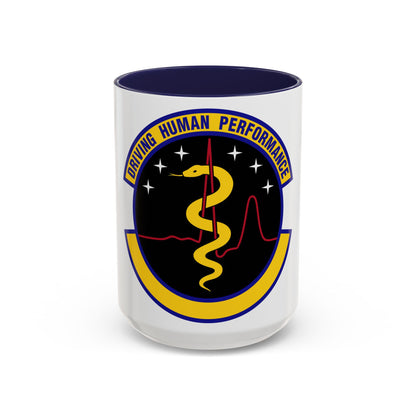 21 Operational Medical Readiness Squadron USSF (U.S. Air Force) Accent Coffee Mug