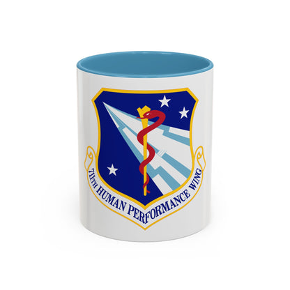 711th Human Performance Wing (U.S. Air Force) Accent Coffee Mug
