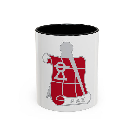 62 Engineer Company (U.S. Army) Accent Coffee Mug