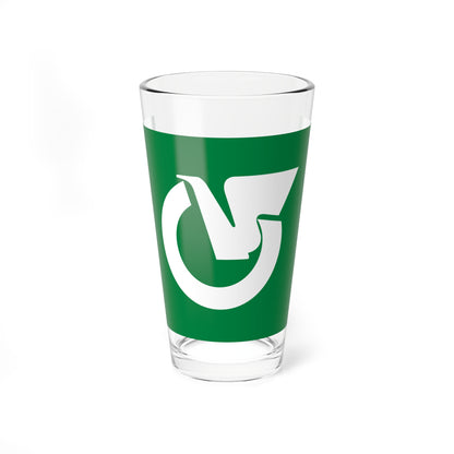 Flag of Shingō Aomori (Japan) Pint Glass 16oz