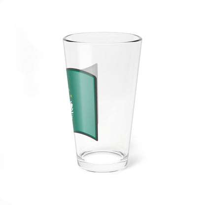 Nuvola Macau flag (China) Pint Glass 16oz