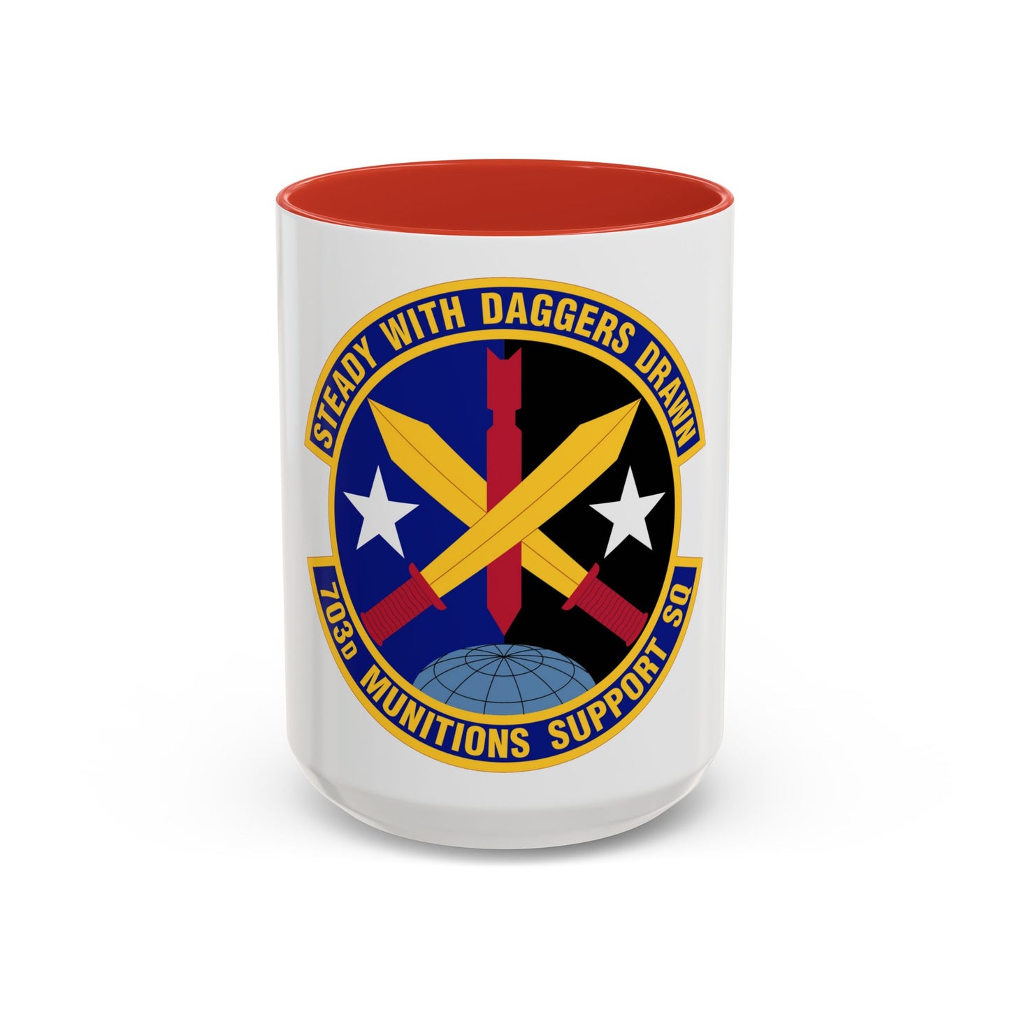 703d Munitions Support Squadron (U.S. Air Force) Accent Coffee Mug