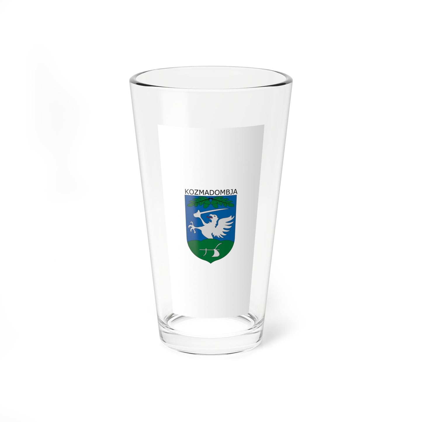 Flag of Kozmadombja (Hungary) Pint Glass 16oz