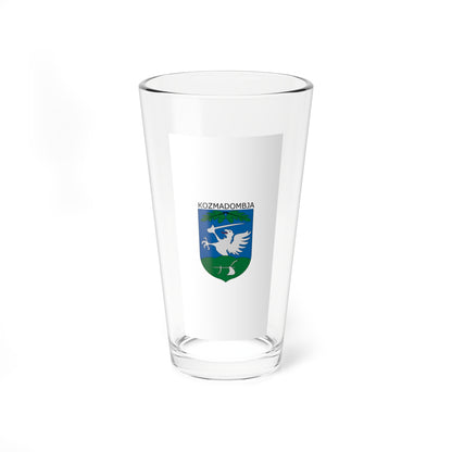 Flag of Kozmadombja (Hungary) Pint Glass 16oz