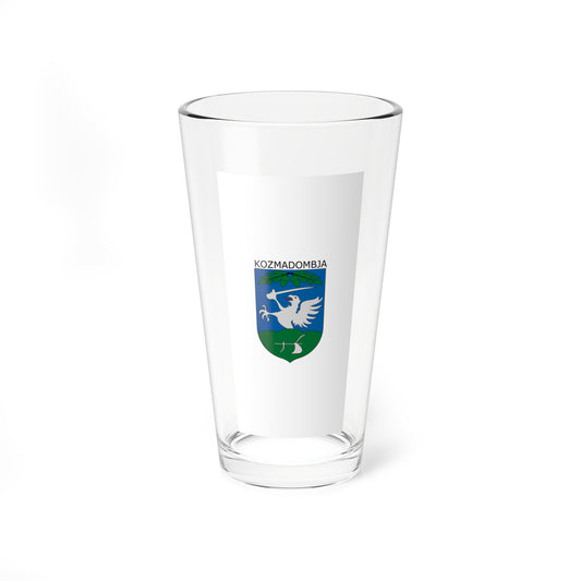 Flag of Kozmadombja (Hungary) Pint Glass 16oz