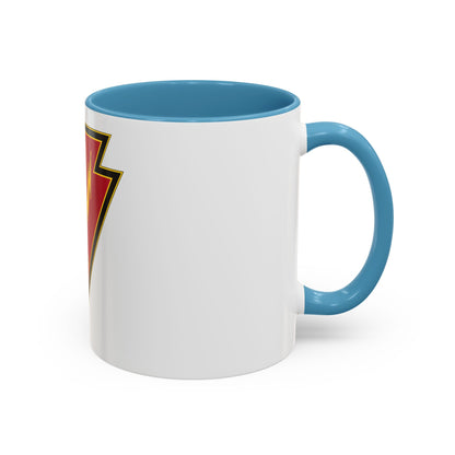 219 Engineer Brigade (U.S. Army) Accent Coffee Mug