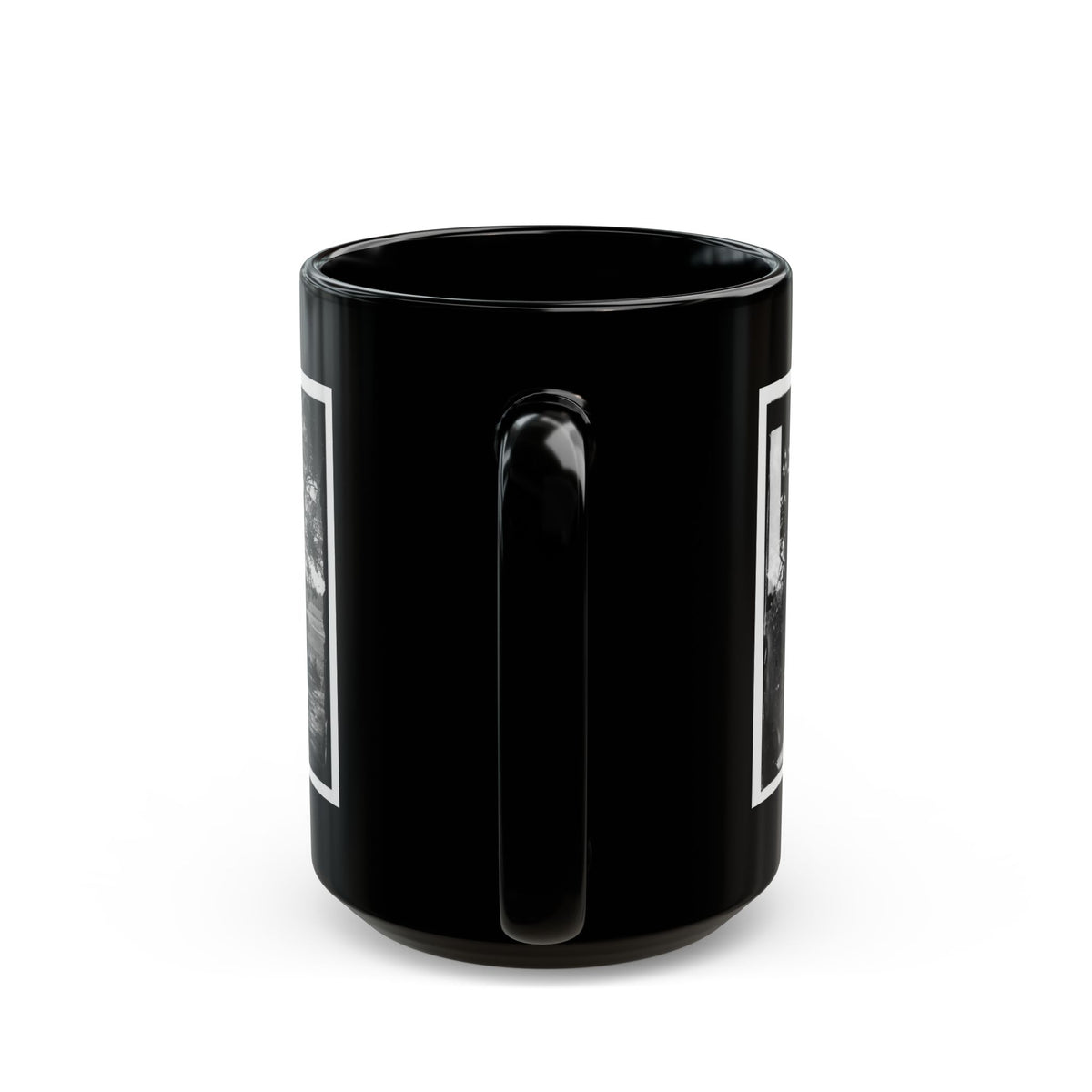 Cedar Mountain, Va. Battlefield Viewed From The West (U.S. Civil War) Black Coffee Mug