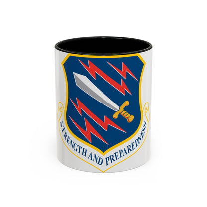 21st Space Wing (U.S. Air Force) Accent Coffee Mug