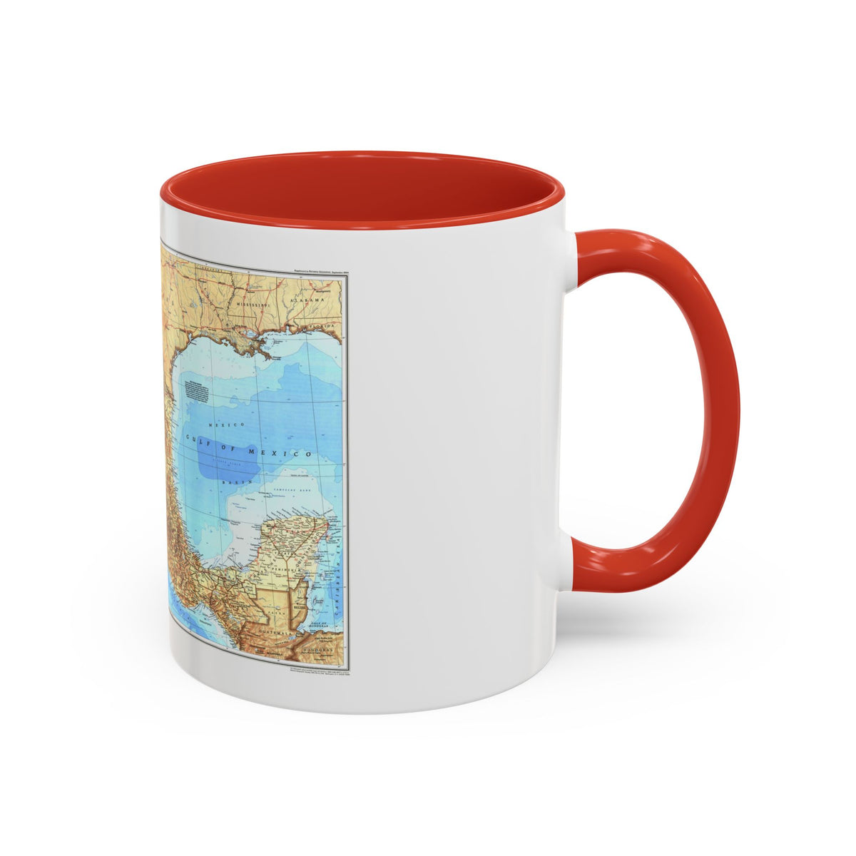 North America - Mexico (1994) (Map) Accent Coffee Mug