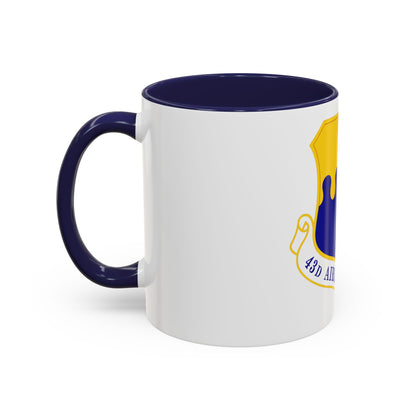 43d Airlift Group (U.S. Air Force) Accent Coffee Mug