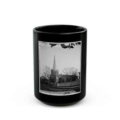 Atlanta, Georgia. Church (U.S. Civil War) Black Coffee Mug