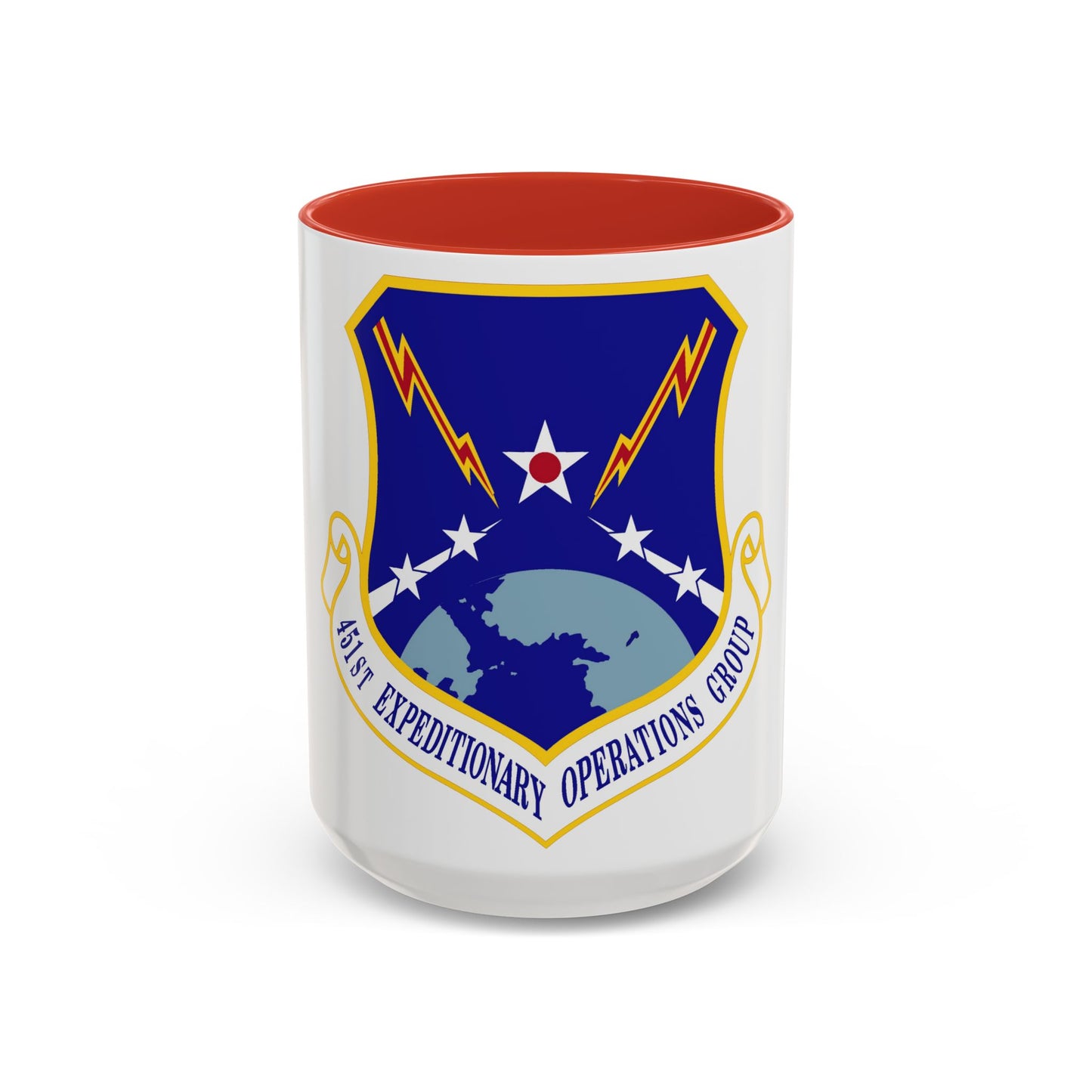 451st Expeditionary Operations Group (U.S. Air Force) Accent Coffee Mug