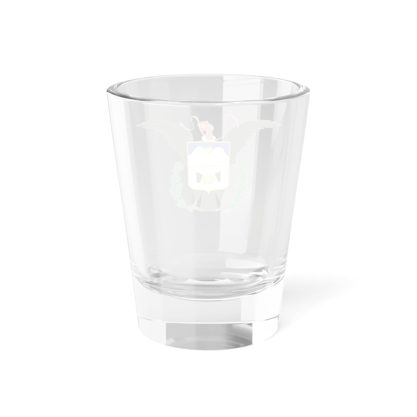 Escudo Yungay (Peru) (Coat of Arms) Shot Glass 1.5oz