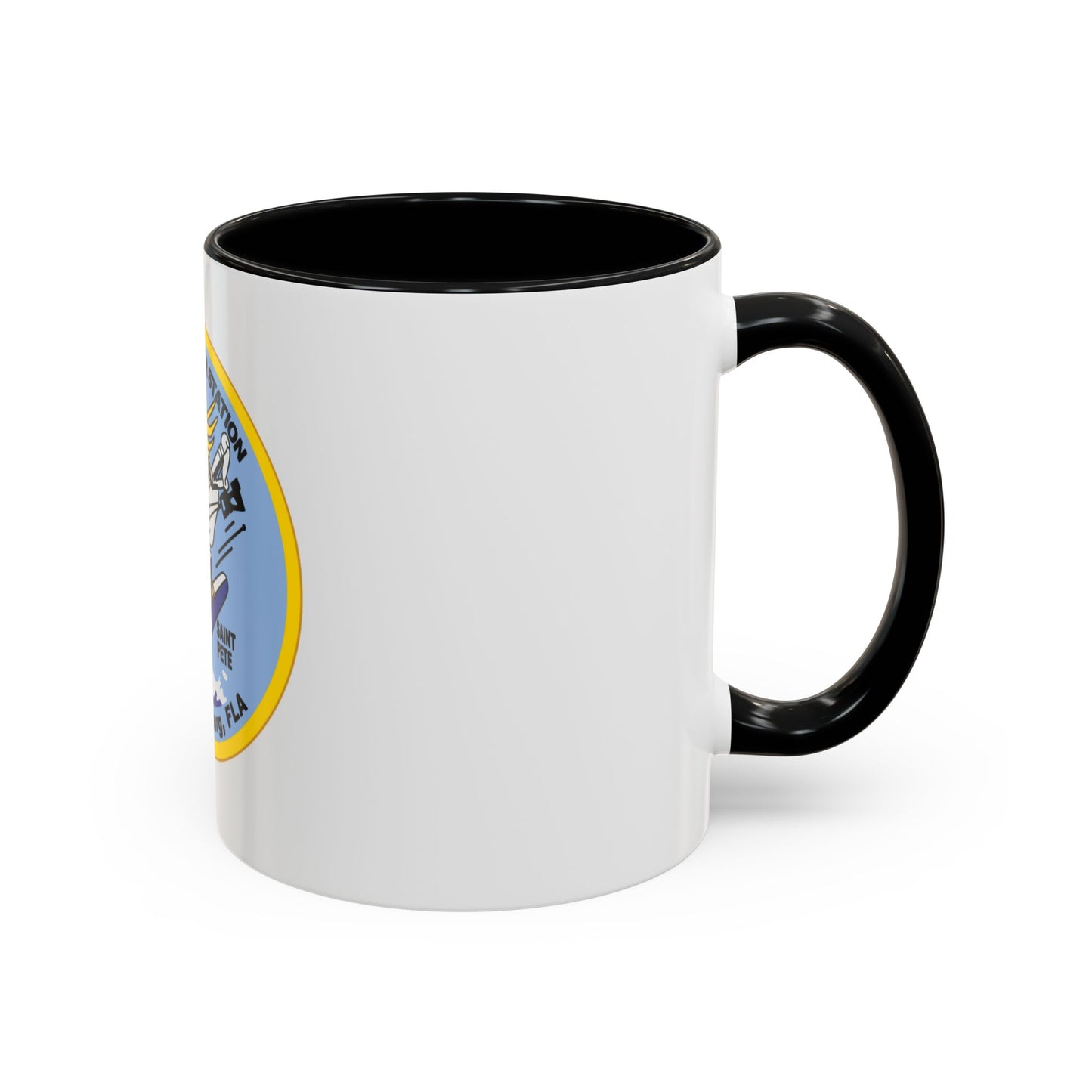 USCGC Air Station St Petersburg FLA (U.S. Coast Guard) Accent Coffee Mug
