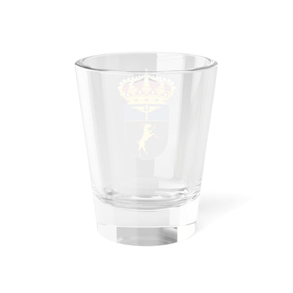 Hälsinge flygflottilj vapen (Sweden) (Coat of Arms) Shot Glass 1.5oz
