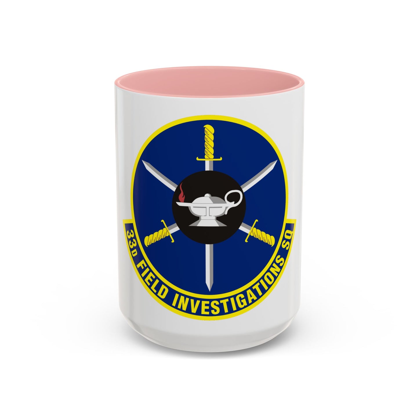 33d Field Investigations Squadron (U.S. Air Force) Accent Coffee Mug