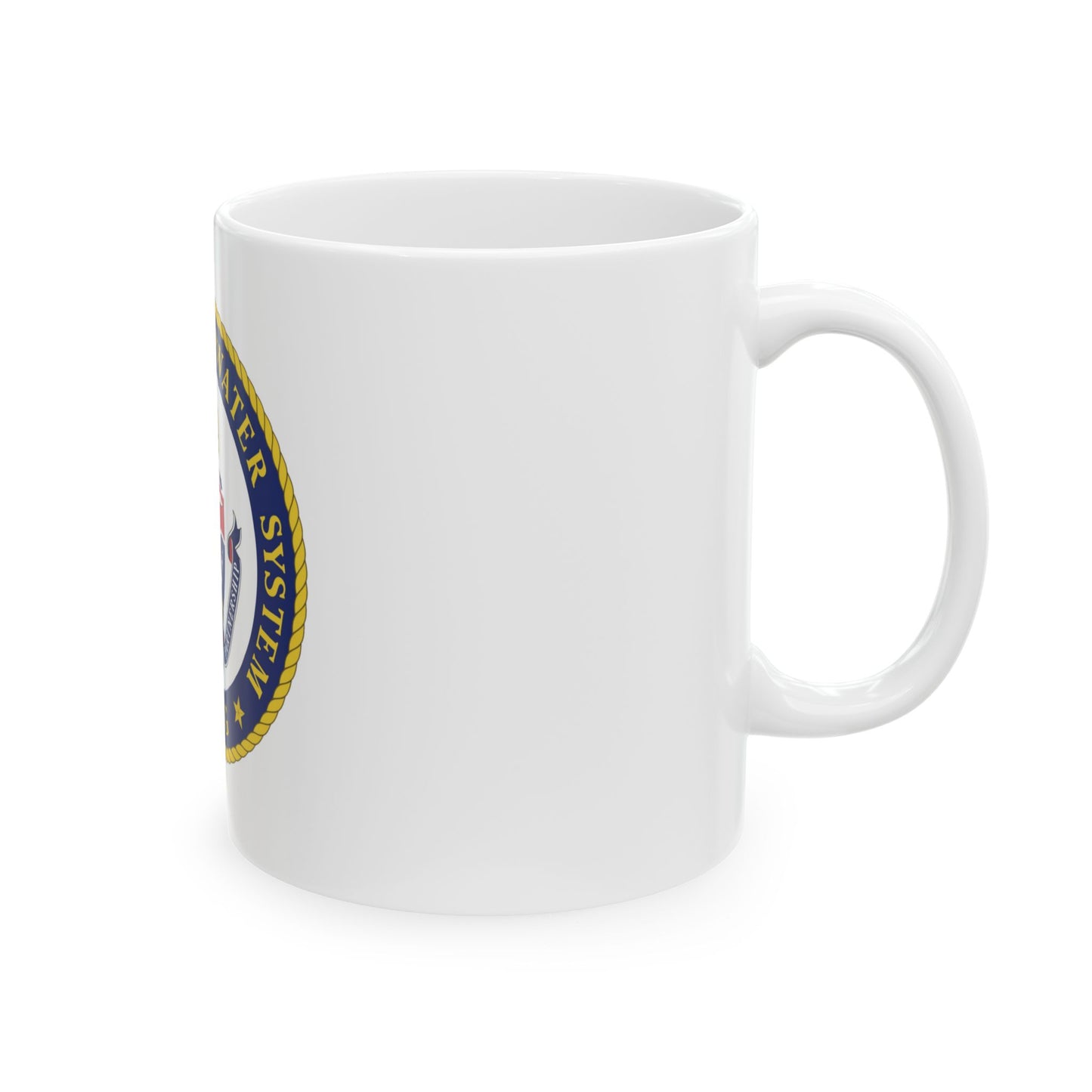 USCG Integrated Deepwater System (U.S. Coast Guard) White Coffee Mug
