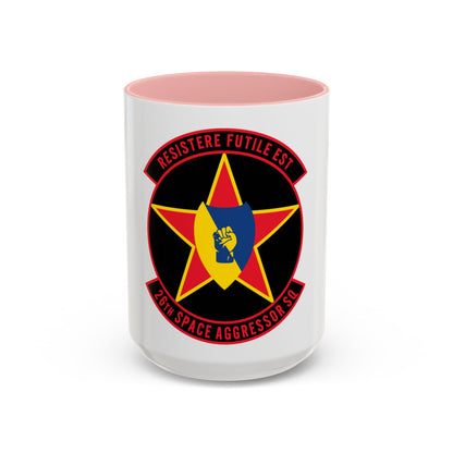 26TH Space Aggressor Sq. v2 (U.S. Air Force) Accent Coffee Mug