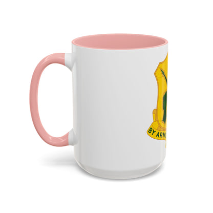 134 Tank Battalion (U.S. Army) Accent Coffee Mug
