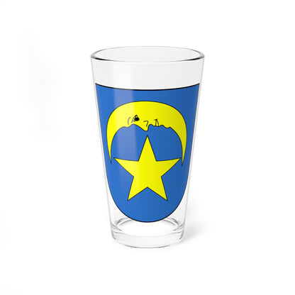 Niederglatt-blazon (Switzerland) (Coat of Arms) Pint Glass 16oz