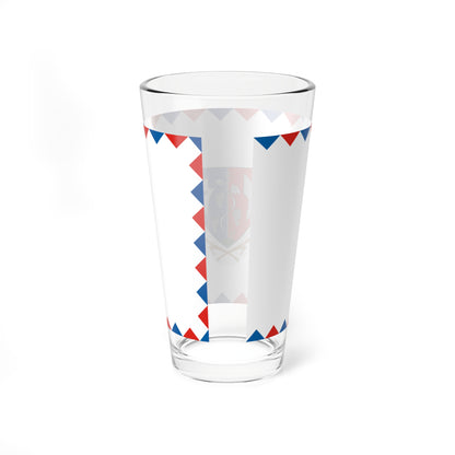 Flag of Szod (Hungary) Pint Glass 16oz