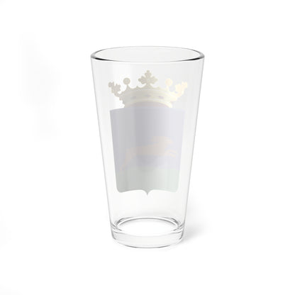 Haskerland wapen (Netherlands) (Coat of Arms) Pint Glass 16oz