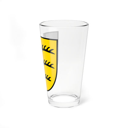 Wappen Zollernalbkreis (Germany) (Coat of Arms) Pint Glass 16oz